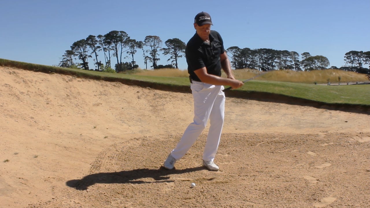 Filming Bunker Shots World Class Golf Instruction