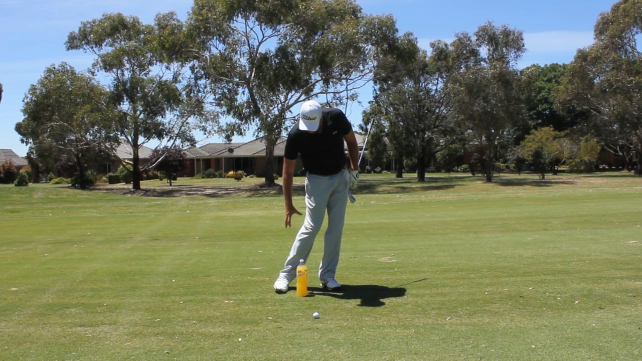 The Bottle Drill A Great Drill to Improve Your Impact Position
