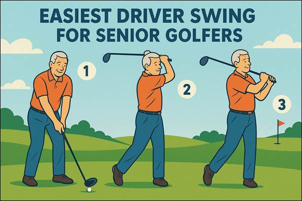 The Easiest Driver Swing for Senior Golfers